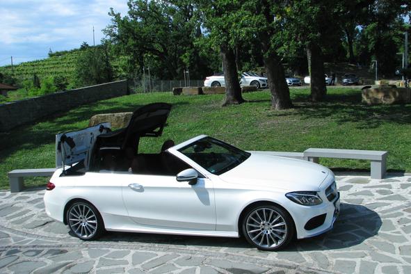 Je novi Mercedesov kabriolet res tako lep kot Trst in Goriška brda?