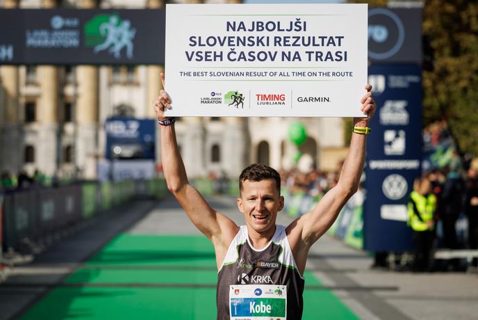 Etiopijec Molla do velike zmage na 28. ljubljanskem maratonu, Kobetu državni naslov in slovenski rekord trase #video