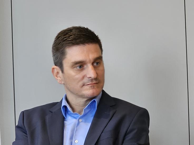 Pomočnik člana uprave NLB Simon Steinman | Foto: Srdjan Cvjetović