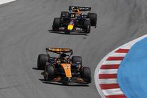 Barcelona Oscar Piastri Max Verstappen McLaren red Bull