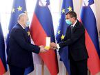 Zlati red za NZS: Borut Pahor & Radenko Mijatović