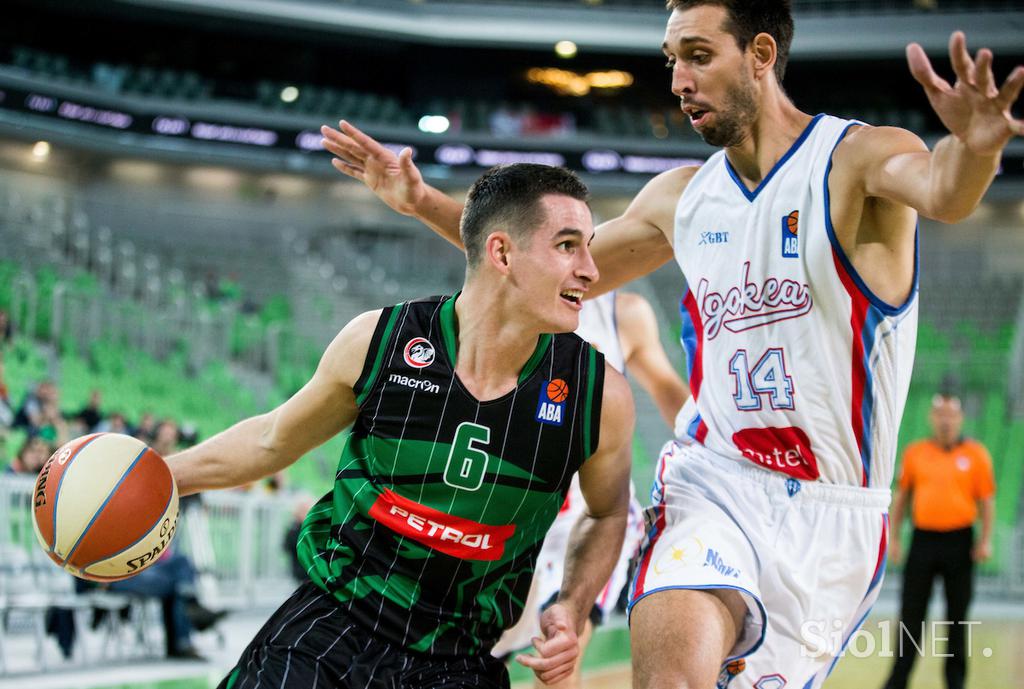 Petrol Olimpija vs Igokea Liga ABA 1 krog