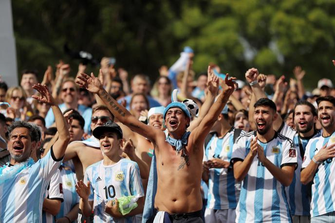 Evforija v Argentini, selektor pa: Nismo favoriti za naslov #video