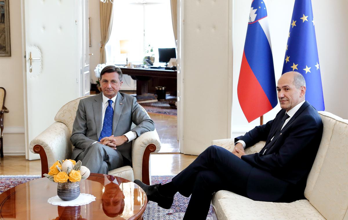 Janez Janša Borut Pahor | Foto STA