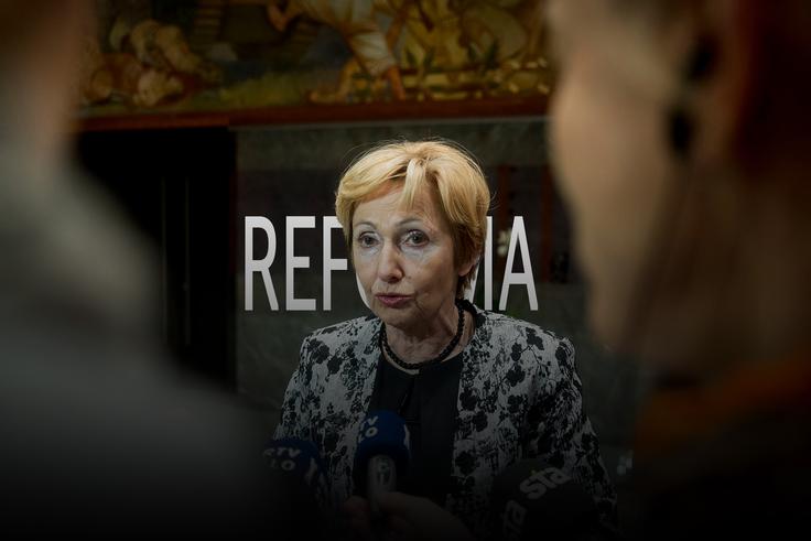 Ministrica za zdravje Milojka Kolar Celarc pri načrtovanju ni predvidela dodatnih administrativnih stroškov, ki bodo nastali zaradi reforme. | Foto: STA ,