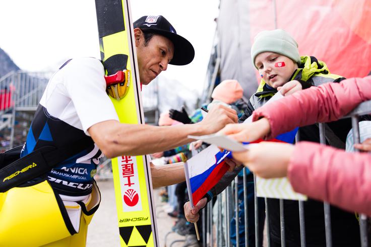 Noriaki Kasai Planica 2024, navijači 1. dan | Foto: www.alesfevzer.com