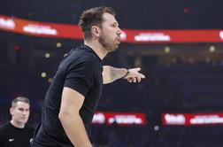 Dončić ni dočakal presenečenja, Lakersi za uvod brez odgovora