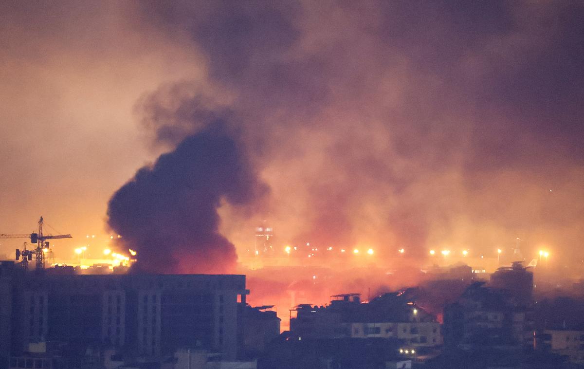 Izraelsko bombardiranje Bejruta | Foto Reuters