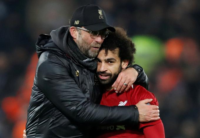 Jürgen Klopp in Mohamed Salah sta v prejšnji sezoni v ligi prvakov osvojila drugo mesto. Kako visoko lahko sežeta v tej? | Foto: Reuters