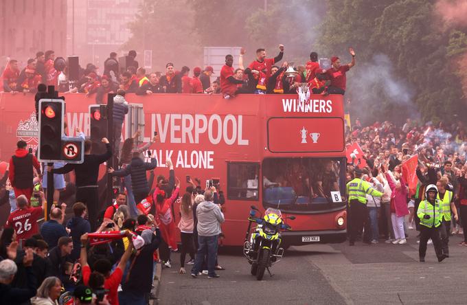 Liverpool parada 2022 | Foto: Reuters