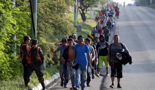 Trump že načrtuje, kako bo  ustavil val migrantov