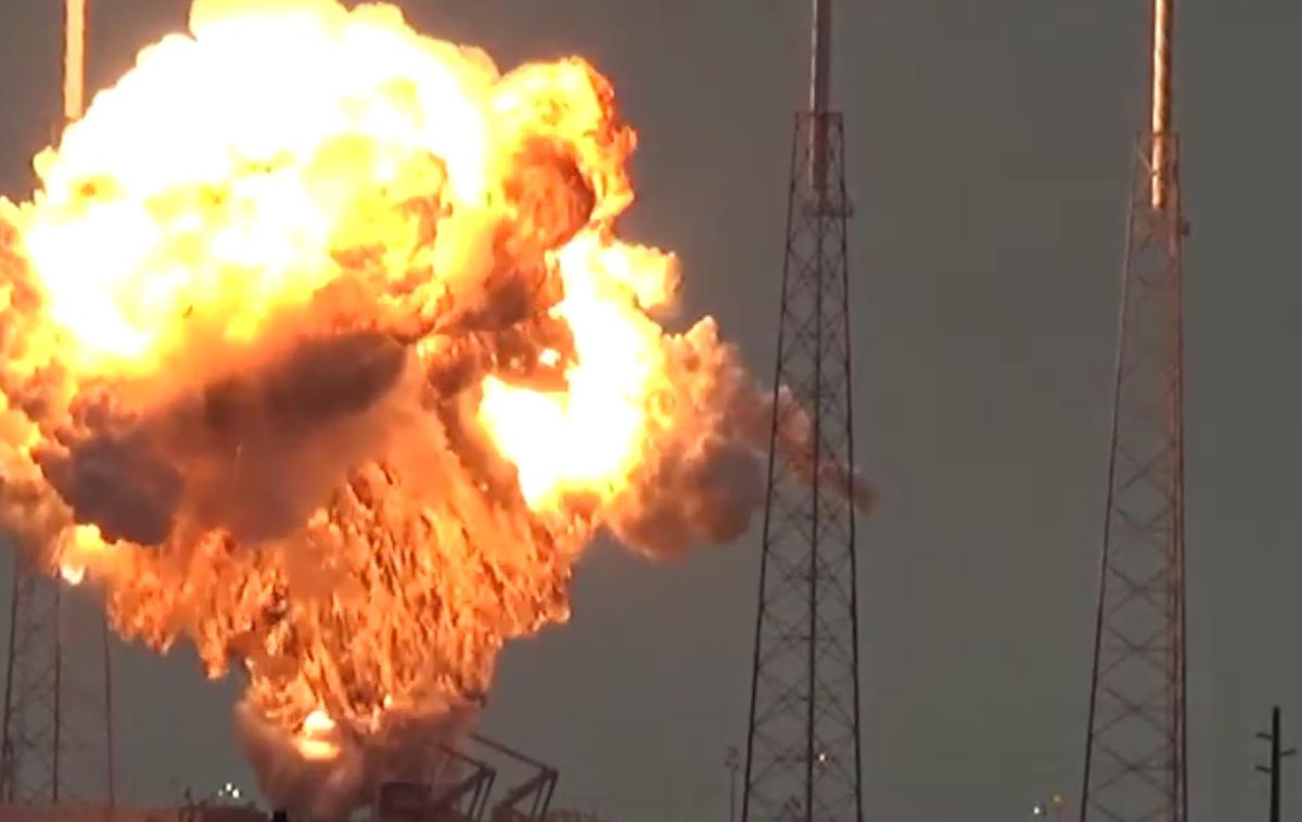 Raketa, eksplozija | Foto zajem zaslona