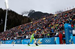 Slovenske biatlonke, Hrobat in Čater končala OI