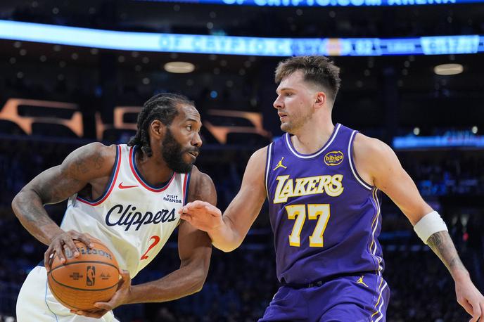 Kawhi Leonard Luka Dončić | Kawhi Leonard je prav tako prejel kazen in jo sprejel.  | Foto Guliverimage