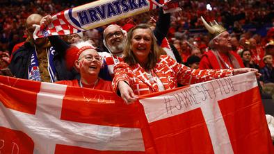 Danska do novega mejnika, Hrvaška ji po neumnosti Mamića ni bila več kos