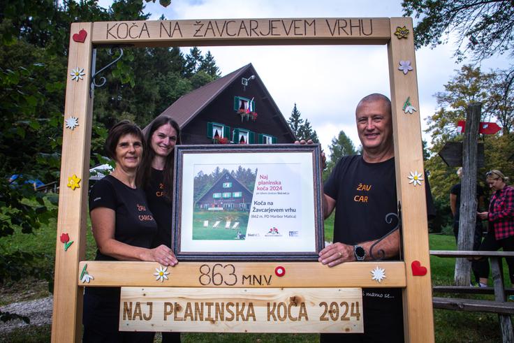 Koča na Žavcarjevem vrhu - Naj planinska koča 2024 | Foto: Gaja Hanuna