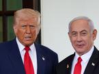 Benjamin Netanjahu in Donald Trump