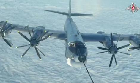 Ruska in kitajska bombnika poletela proti Aljaski #video