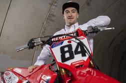 Herlings že prvega januarja dirkal z "Gajserjevo" Hondo #video