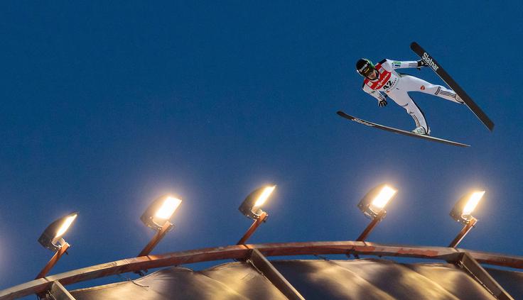Peter Prevc je po kvalifikacijah in ekipni tekmi na drugem mestu turneje. | Foto: Sportida