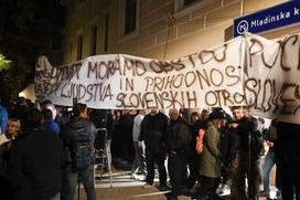 Protestni shod Novo mesto