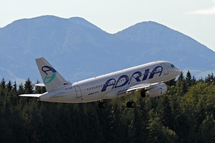Adria Airways | Foto: Matjaž Rušt