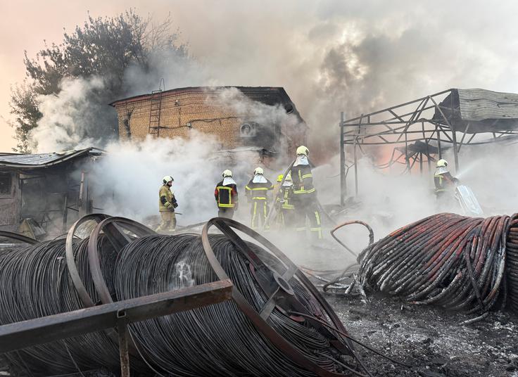 Kijev, Ukrajina, napad | Foto: Reuters
