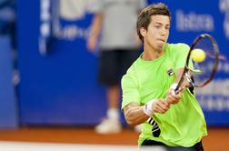 Bedene uspešno prek prve ovire v Čilu, Kavčič v sredo v Zagrebu