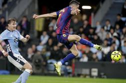 V živo: nora tekma v Vigu, Barcelona tik pred polčasom do tretjega vodstva