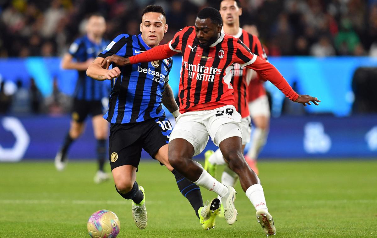 superpokal finala Inter Milan | Inter proti AC Milanu | Foto Reuters