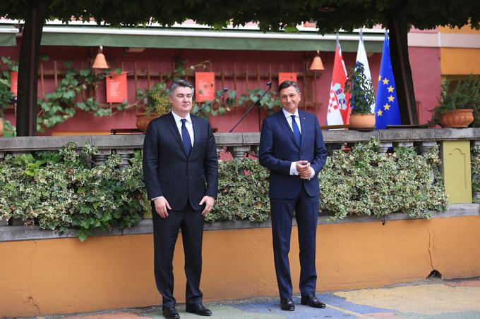 Zoran Milanović in Borut Pahor na Ptuju | Foto: Mediaspeed