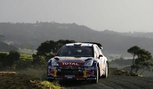 Loeb in Hirvonen za zmago, Latvala zletel s proge