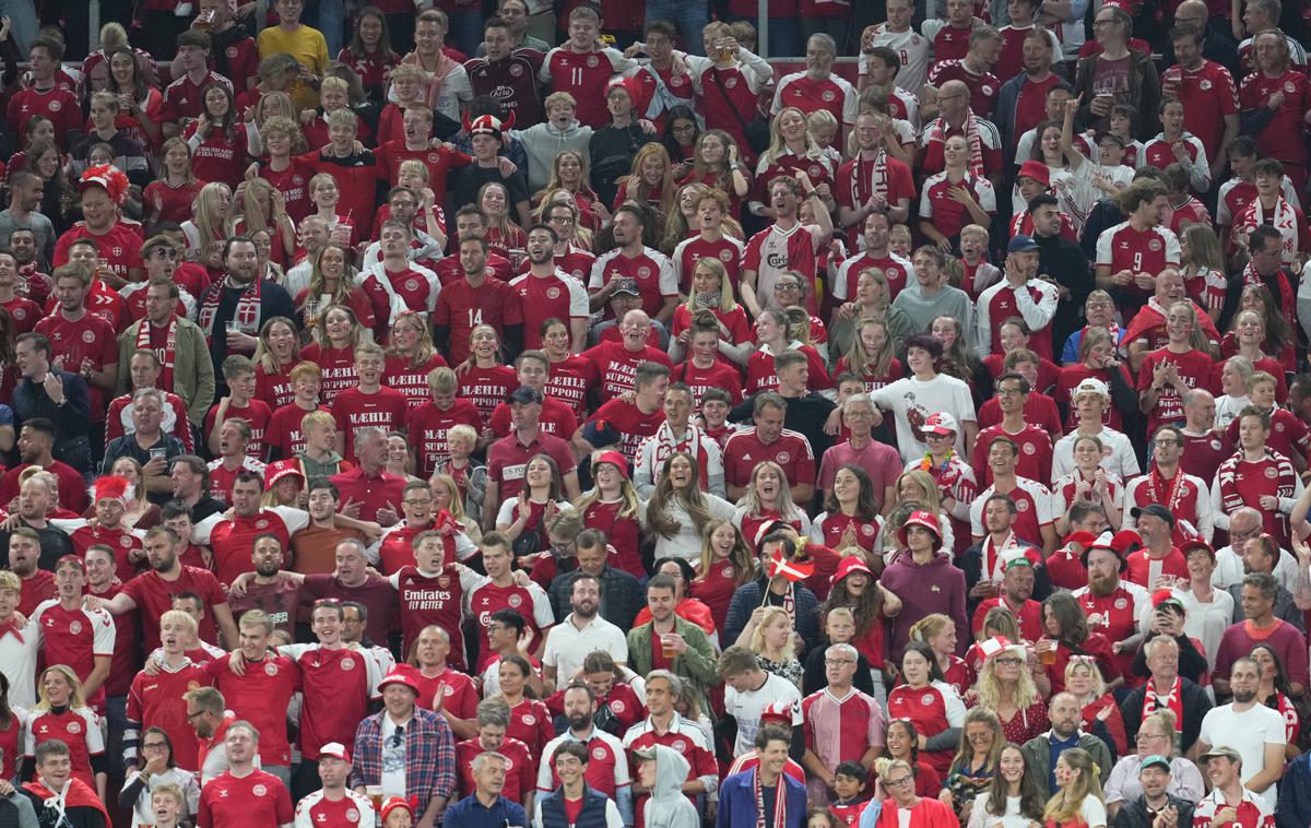Danska navijači | Danska je v kvalifikacijah za SP 2022 blestela. | Foto Guliverimage