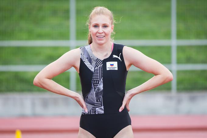 Maja Mihalinec je slavila na 100 in 200 metrov. | Foto: Peter Kastelic/AZS