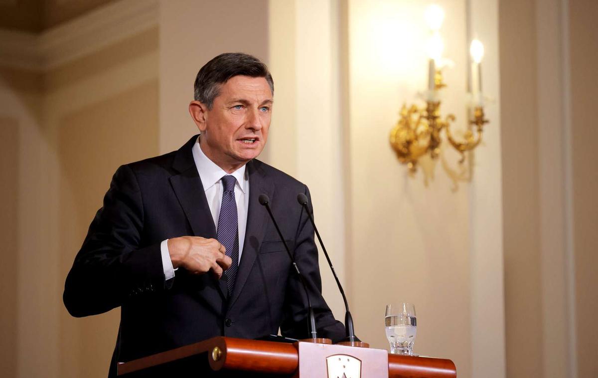 Borut Pahor | Kot predsednik republike je Borut Pahor ob okroglih obletnicah na Pučnikov grob dal položiti venec v svojem imenu in imenu države.  | Foto STA