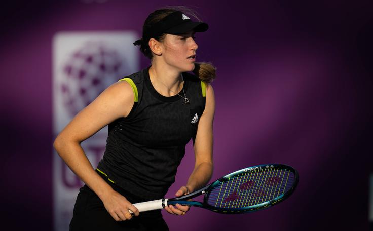 Kaja Juvan je uspešno začela turnir v Strasbourgu. | Foto: Guliverimage/Vladimir Fedorenko