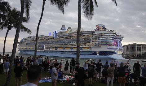 Izplula je največja križarka na svetu #video