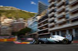 S prve vrste mercedesa, Rosberg pred Hamiltonom