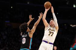 Pravi tekmec za novo zmago in veliko točk Dončića in Lakersov