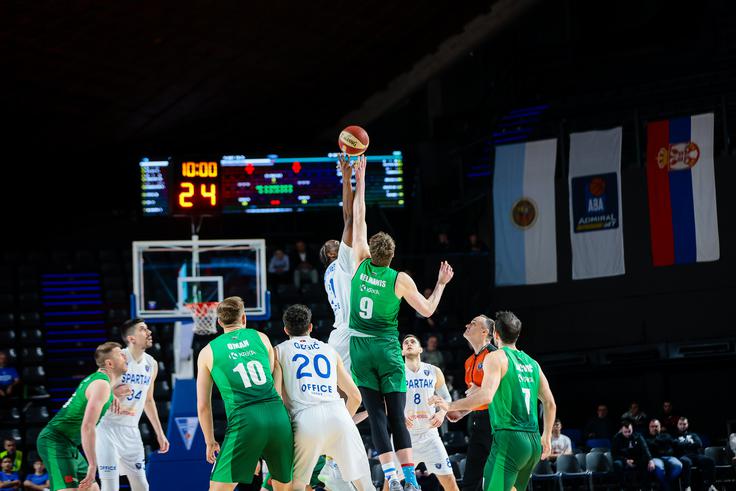 ABA: Spartak Subotica - Krka Novo mesto | Foto: Spartak Office Shoes/Aleksandar Secerov