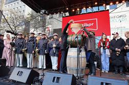 Martinovanje v Mariboru pritegnilo nepregledno množico