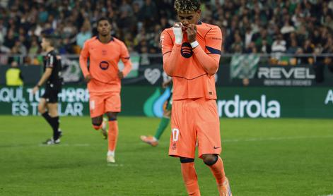 V živo: Jan Oblak v Bilbau, hitri zadetek Betisa razhudil Barcelono