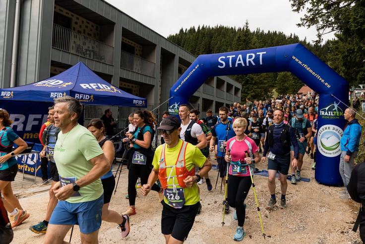 ​​​​​​​Letos bodo trail navdušenci po dveh idiličnih višinskih trasah tekli že tradicionalno, tretje leto. Za ljubitelje počasnejšega tempa bo tudi letos na voljo možnost pohoda po eni od trail tras. | Foto: Mlekarna Celeia