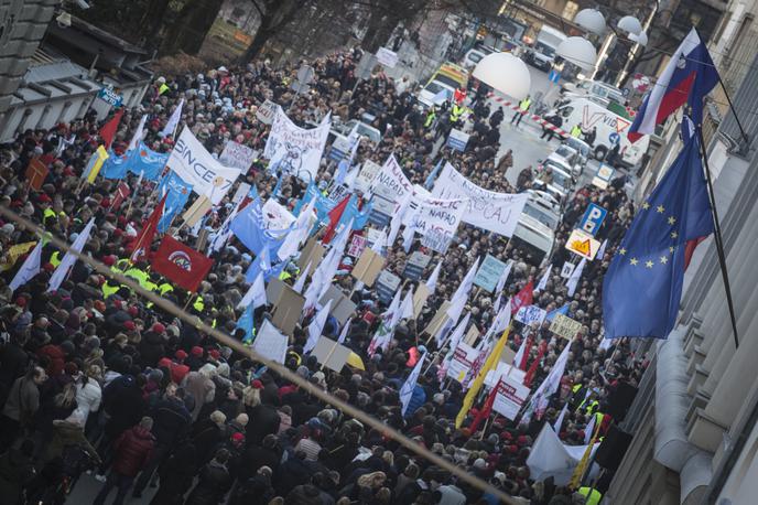 Splošna stavka javnega sektorja | Foto Bojan Puhek