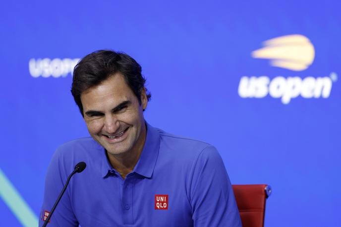 Roger Federer | Federer bo skupaj s svojimi kolegi v Flushing Meadowsu nastopil v sklopu letošnjega "tedna za navijače". | Foto Reuters
