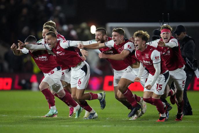 Fletwood : Arsenal | Četrtoligaš Fletwood je po enajstmetrovkah izločil angleške prvake. | Foto Guliverimage