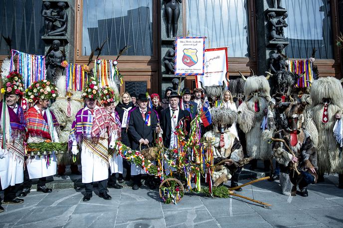 Tradicionalni pustni liki s Ptujskega | Foto Ana Kovač