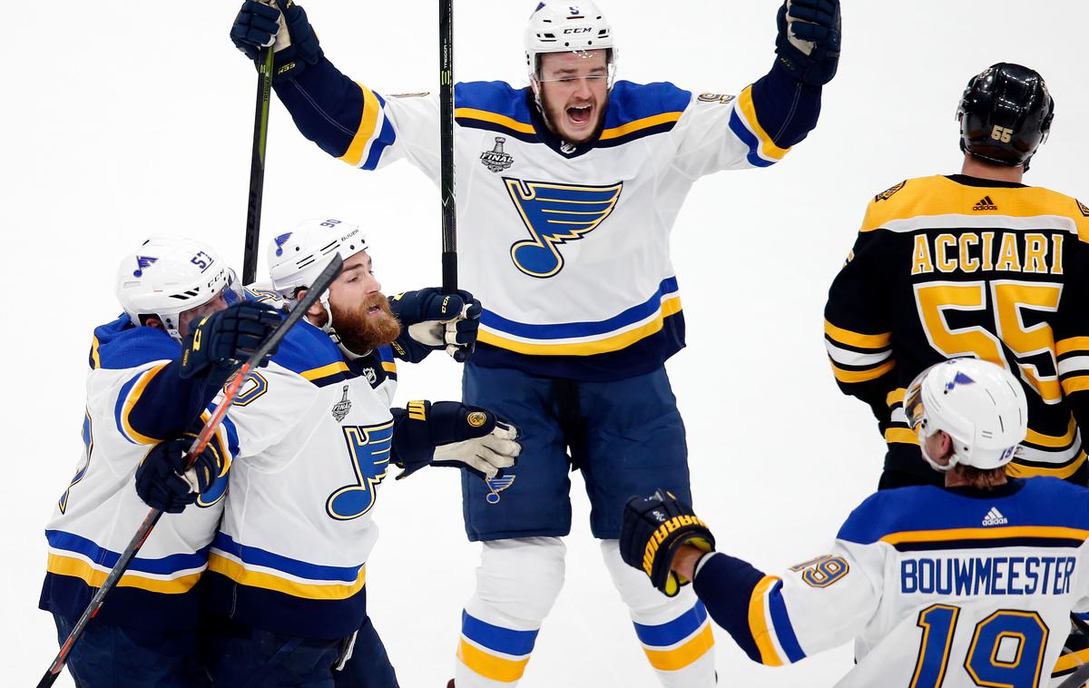 St. Louis Blues | Hokejisti St. Louis Blues so prvič v zgodovini osvojili Stanleyev pokal. | Foto Reuters