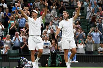 Najprej sta se v Wimbledonu veselila Američana, nato še Čehinji