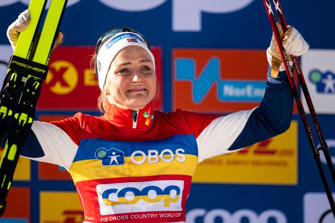 Therese Johaug | Norveška smučarska tekačica Therese Johaug je bila prepričljivo prva na tekmi za svetovni pokal v domačem Oslu. | Foto Guliverimage